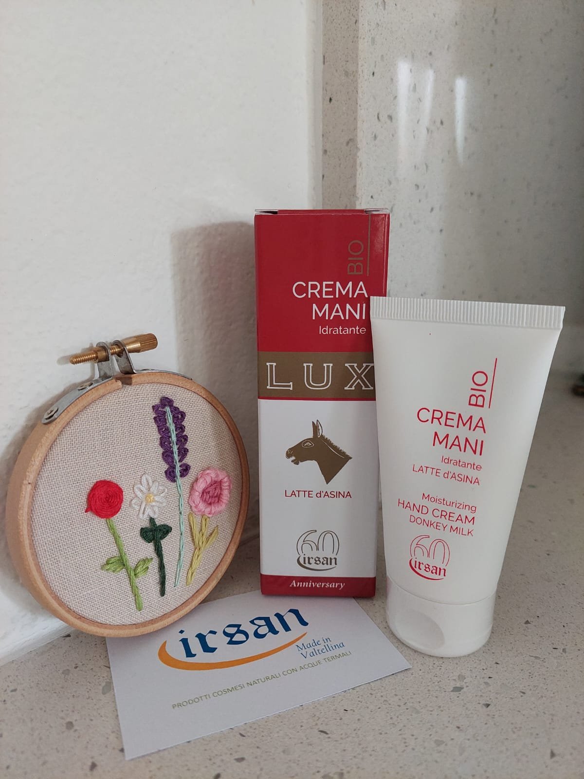 CREMA MANI CON LATTE D'ASINA