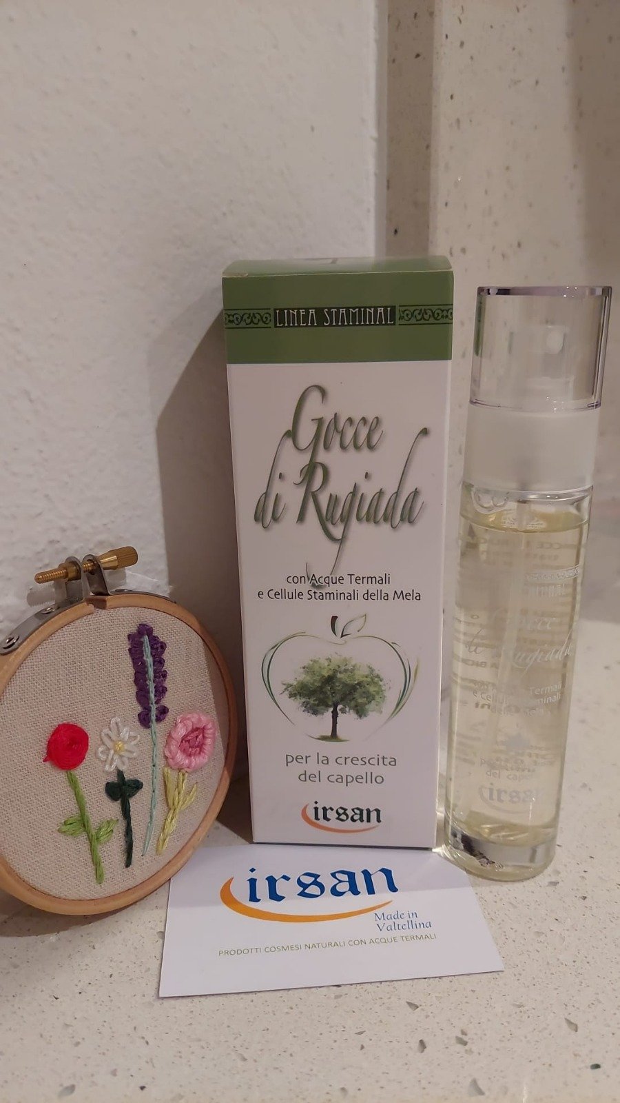 GOCCE DI RUGIADA per la Crescita del Capello