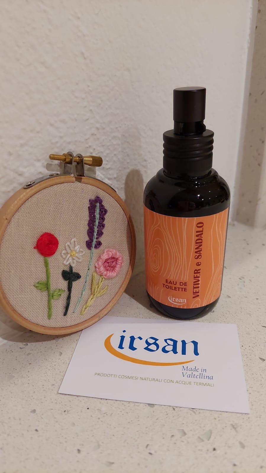 EAU DE TOILETTE VETIVER E SANDALO UOMO