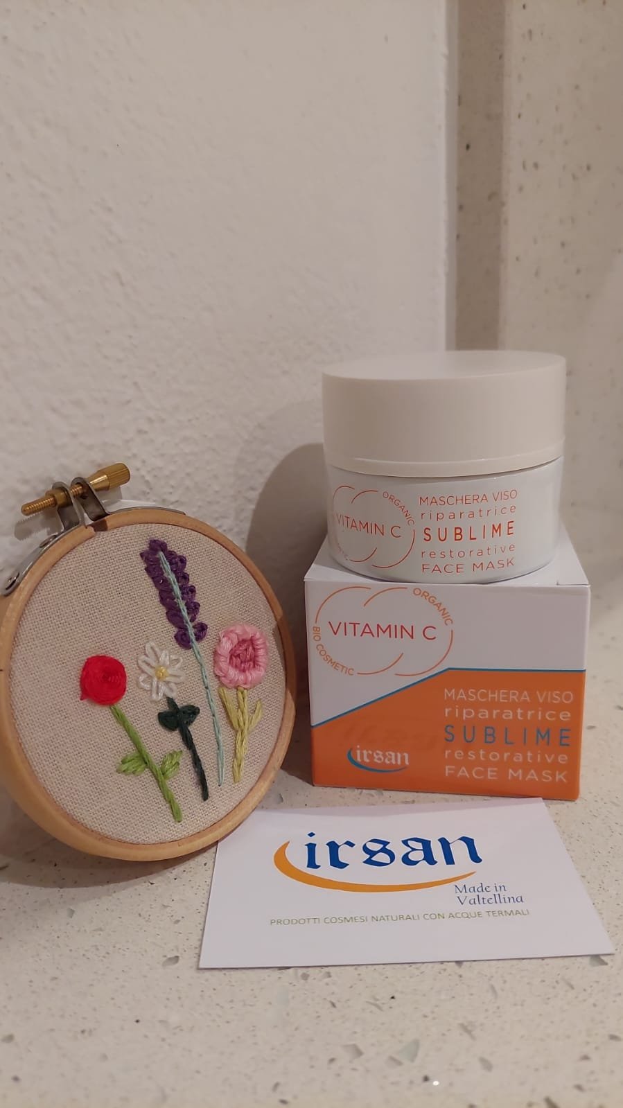 SUBLIME MASCHERA VISO RIPARATRICE BIO ALLA VITAMINA C