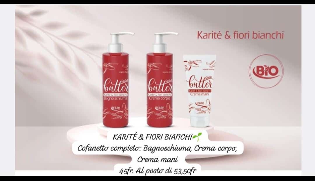 KARITÉ & FIORI BIANCHI